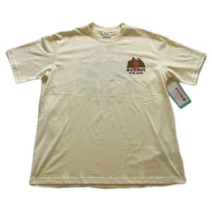 Marmot Mountain Works Women's Marmot for Life Graphic T-shirt Size M Papyrus